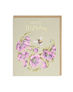 Wrendale Designs "Hoppy Birthday" Hare Birthday Card
